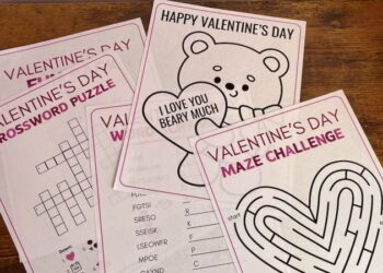FREE Printable Valentine’s Day Enjoyable Pack for Children!